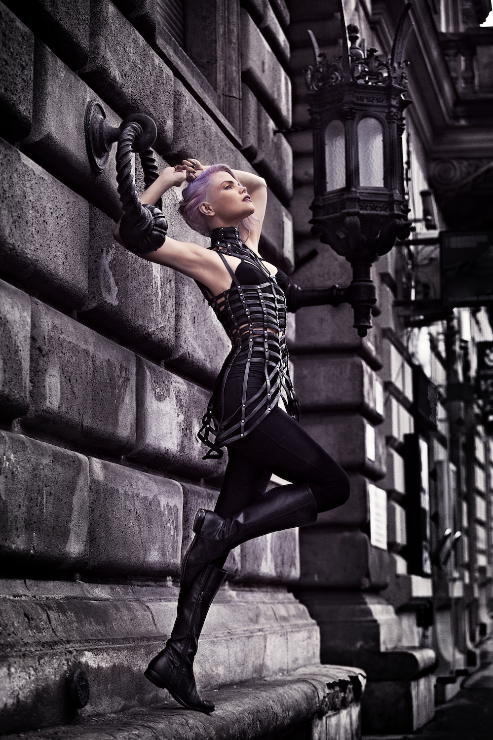 Tracer Cage Harness Dress